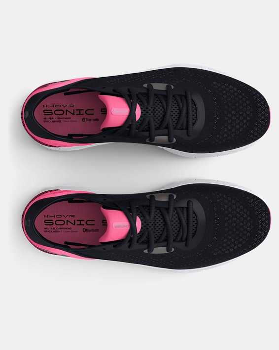Women's UA HOVR™ Sonic 5 Running Shoes, Black, pdpMainDesktop image number 2